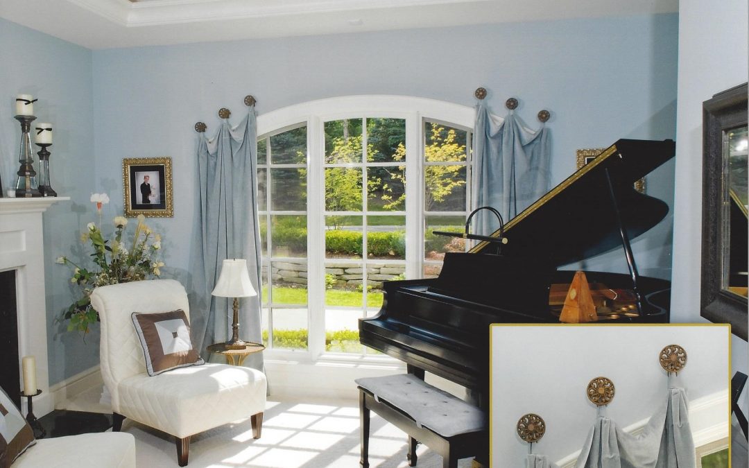 Piano Room Blue